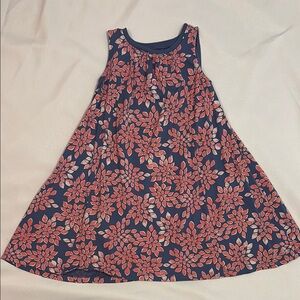 Tea Collection Blue and Red Swing Dress